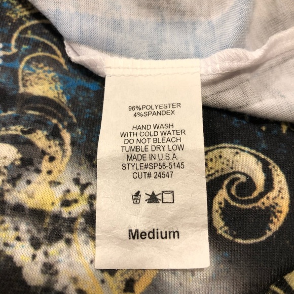 GraphIc Rodeo Tee by BIG BANG USA Sz Med - Picture 7 of 8